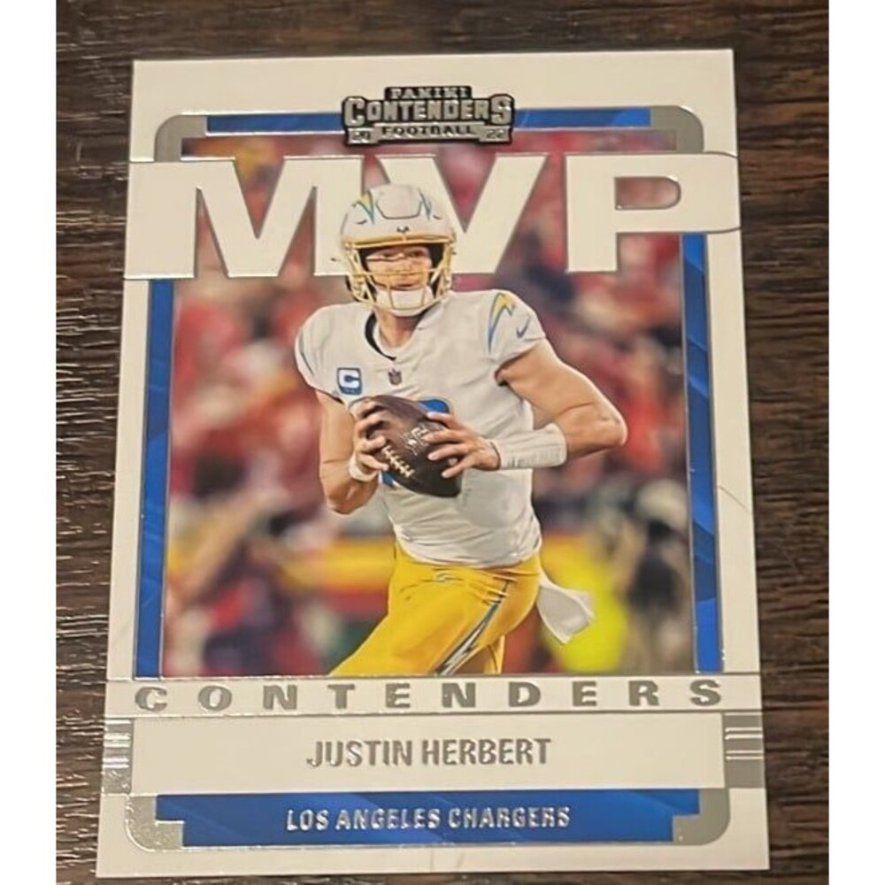 Panini Justin Herbert MVP Contenders card